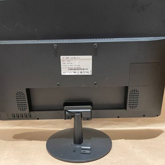 22” 1080P Thin LED Monitor with Built In Speaker (+ Power Adapter) - Picture 2 of 5